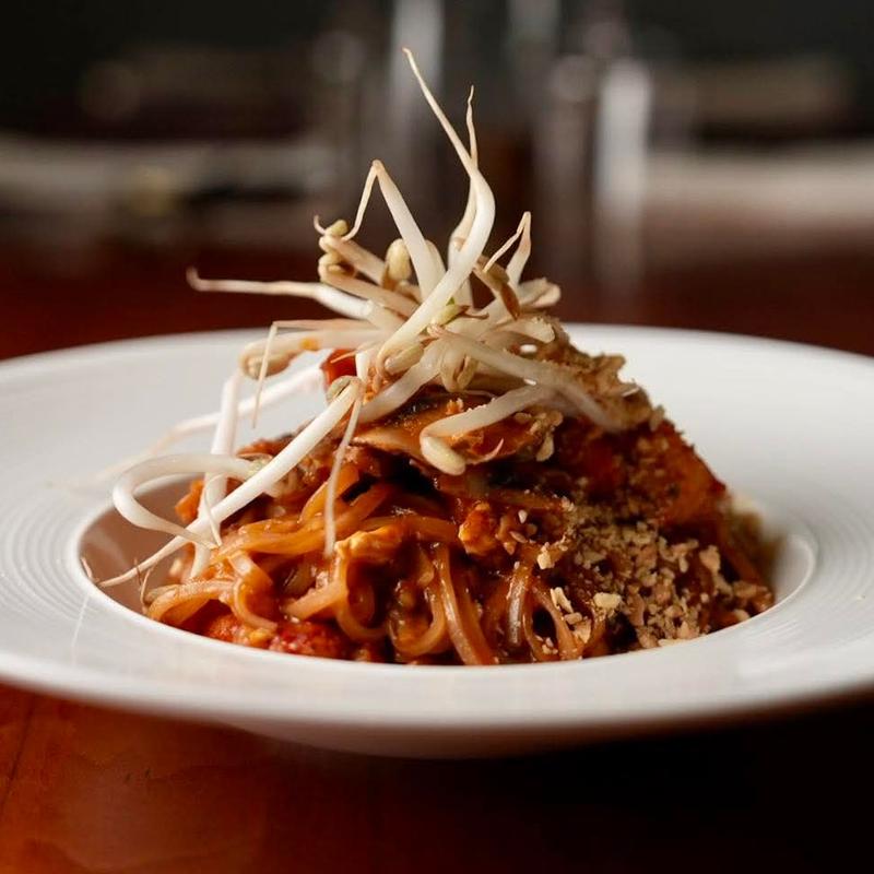 Lobster Pad Thai | Bean Sprouts | Egg | Peanut photo