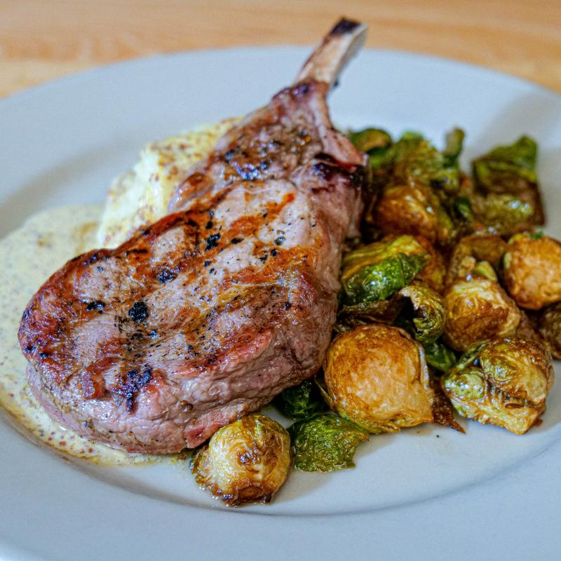 menu item 15 of 19, Bourbon Pork Chop *