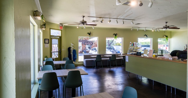 Interior, main dining area