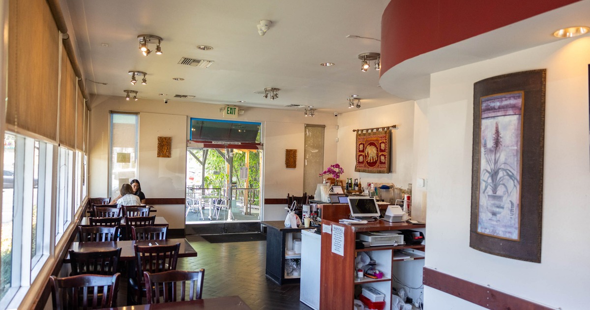 Interior dining space
