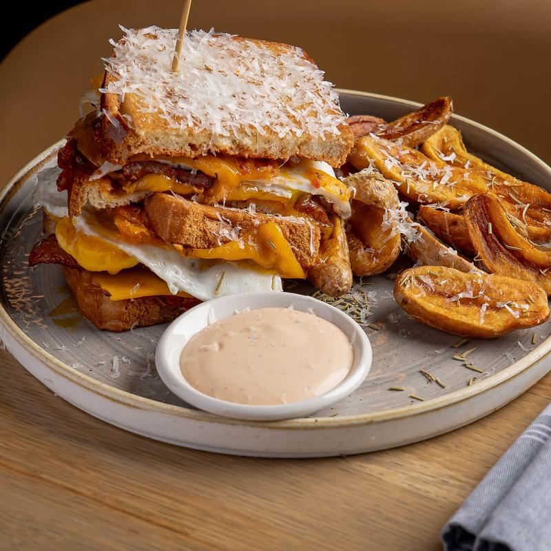 Bacon, Egg & Cheese Toastie photo