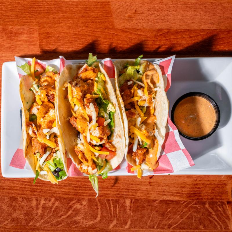menu item 8 of 22, Southwest Hot Chicken Tacos