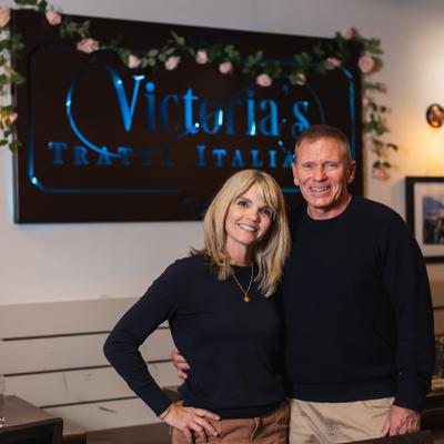 Owners Vickie and Vinnie Brand.