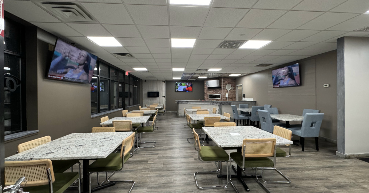 Interior, dining area