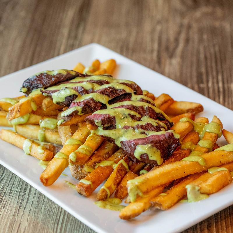 menu item 10 of 10, Hanger Steak Frites (GF)