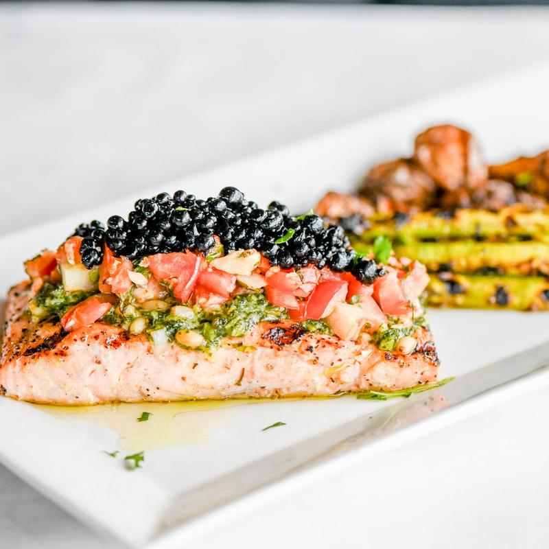 PAN SEARED SALMON photo