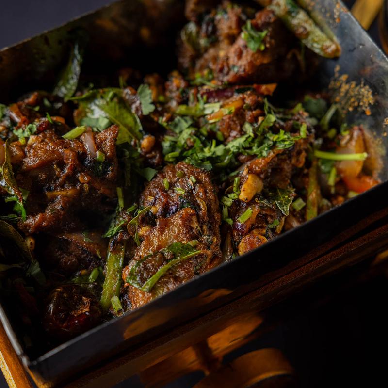 menu item 5 of 12, Mutton Ghee Roast