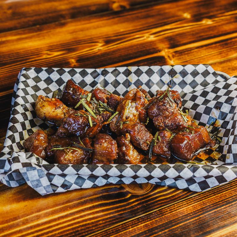menu item 2 of 11, Pork Belly Burnt Ends (GF)