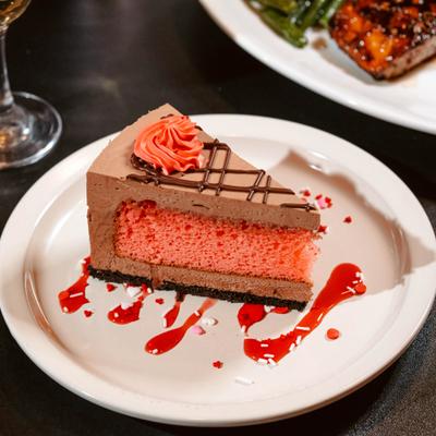 Specialty Strawberry Cake.