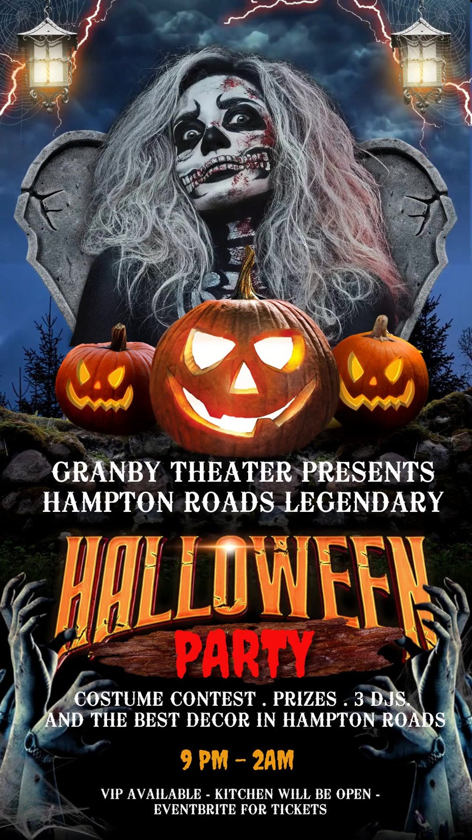 Granby Theater 23rd Annual Halloween Party event photo