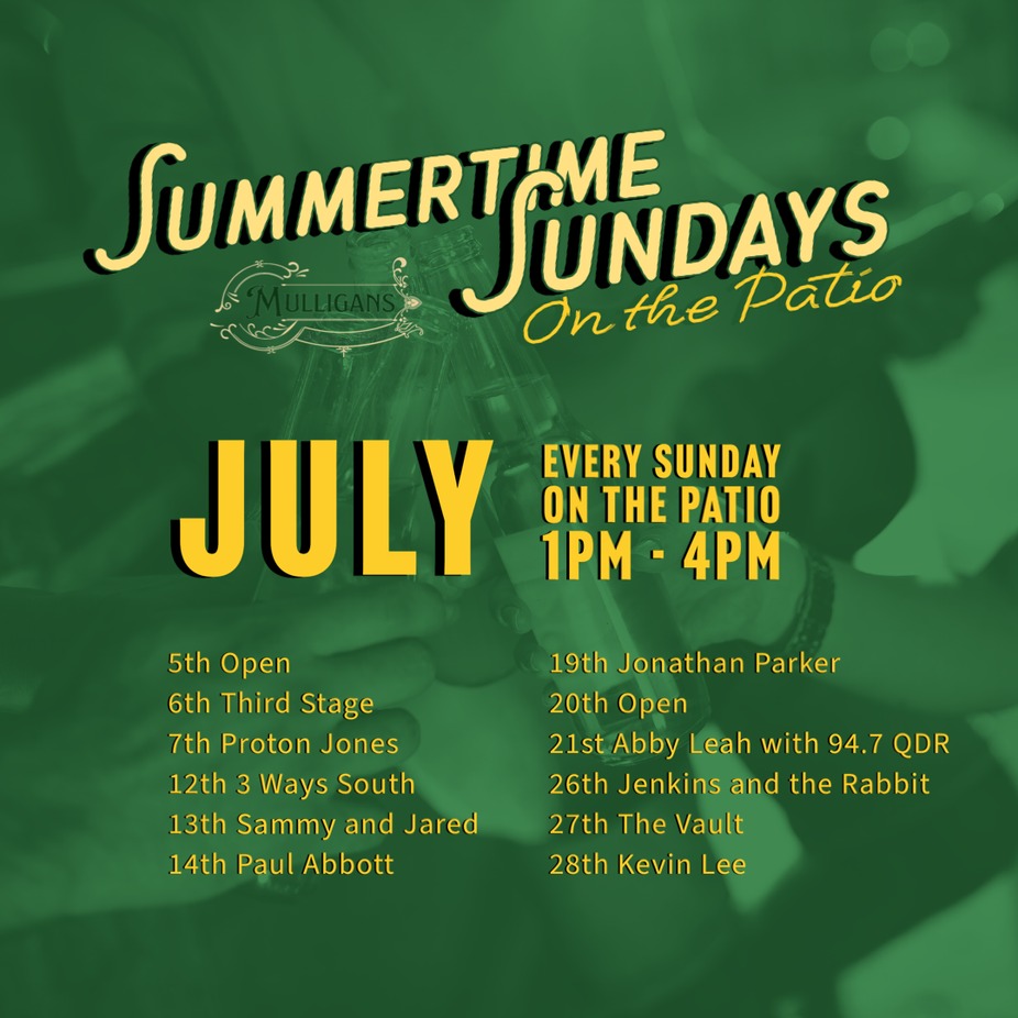 July Summertime Sundays on the Patio event photo