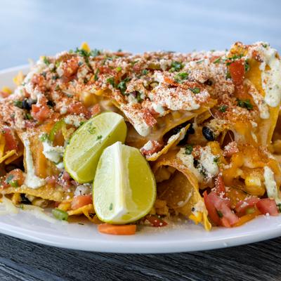 Vegetarian Street Corn Nachos photo