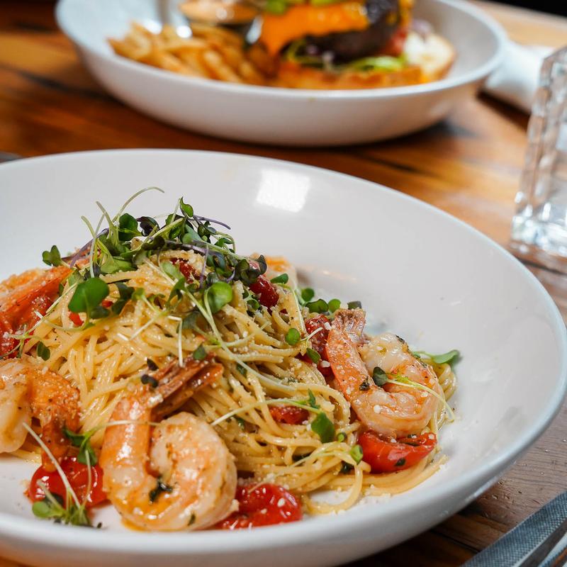 Shrimp Spaghettini photo