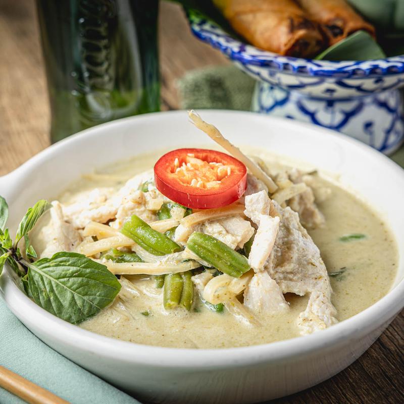 Sizzling Seafood (Green or Yellow Curry) photo