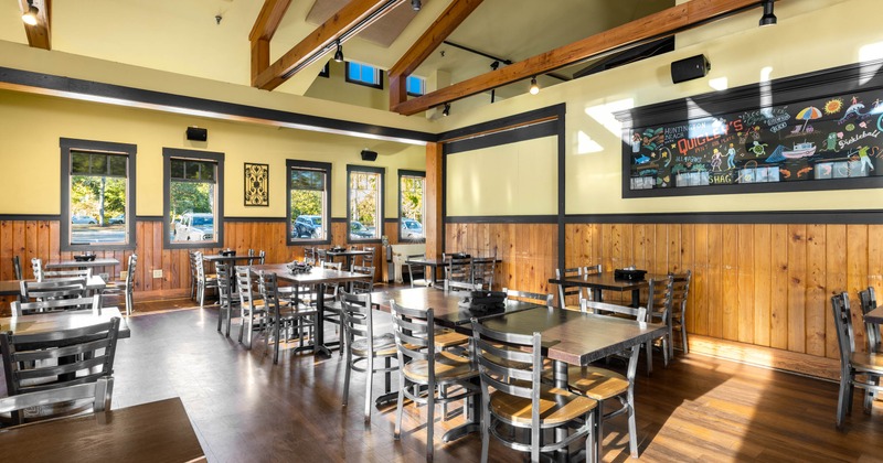 Interior, main seating area