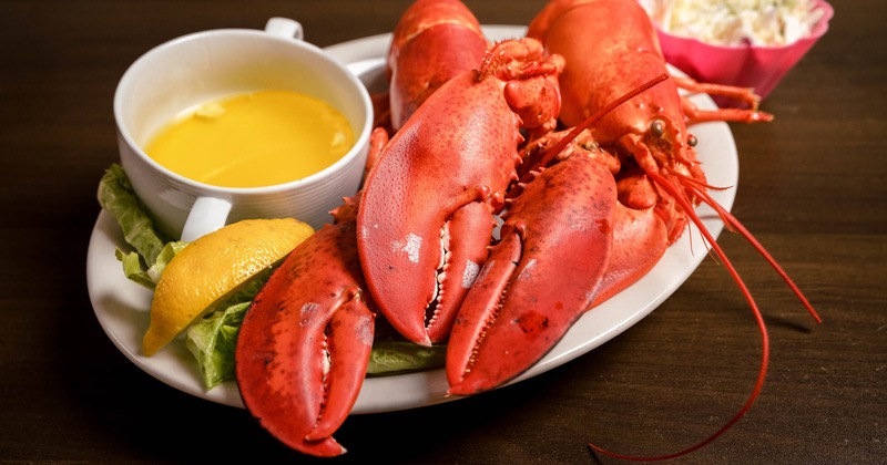 Twin lobster dinner