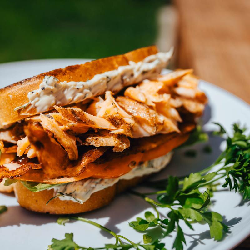 Smoked Salmon BLT photo