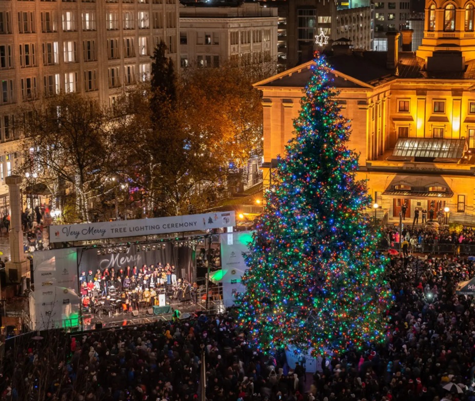 41st Annual Tree Lighting Ceremony at the Square event photo