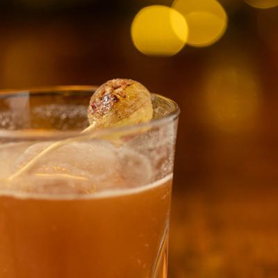 Close up of a cocktail