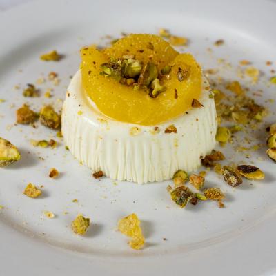 Goat Cheese Panna Cotta.