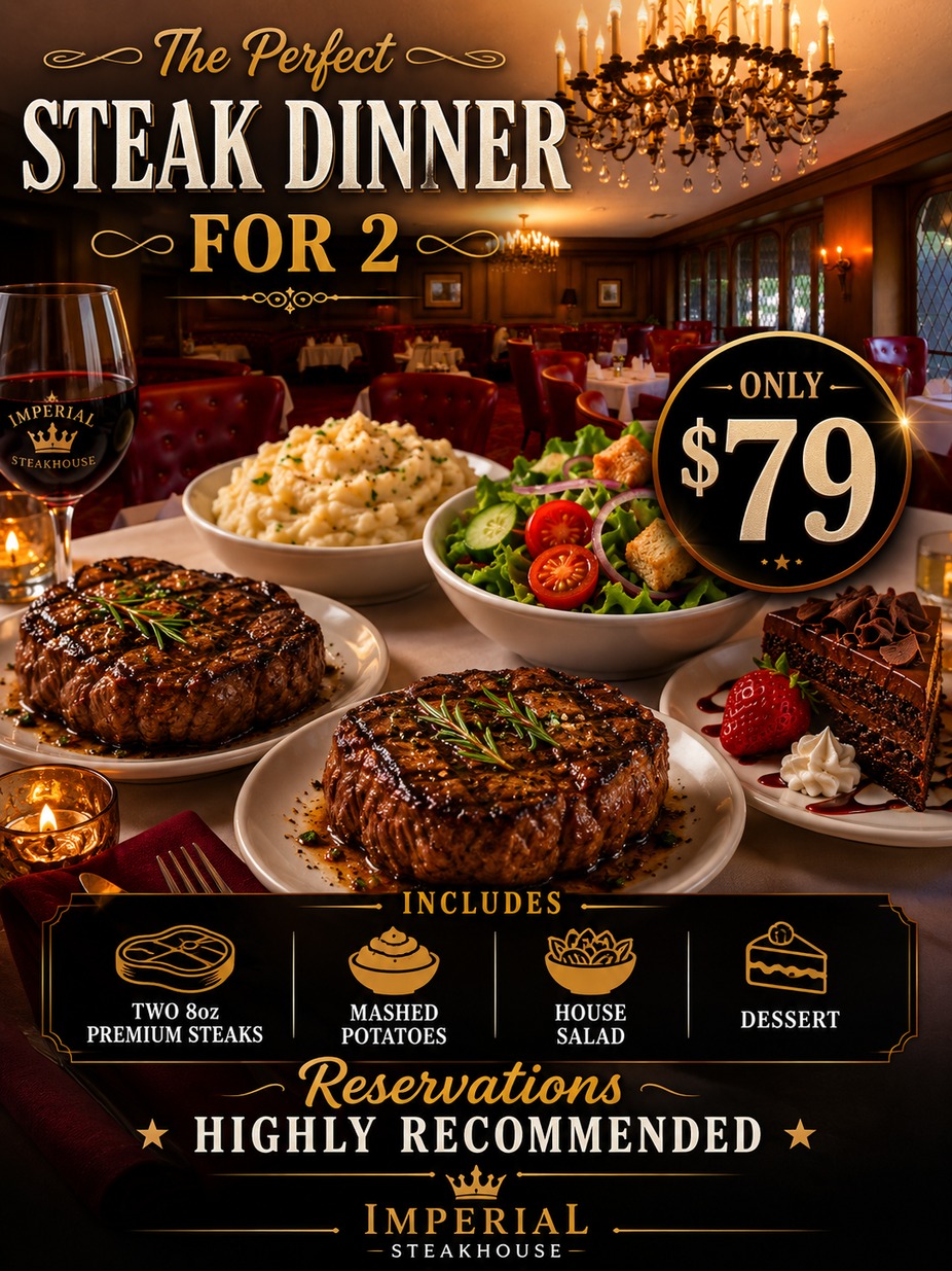 Steak Dinner For Two event photo