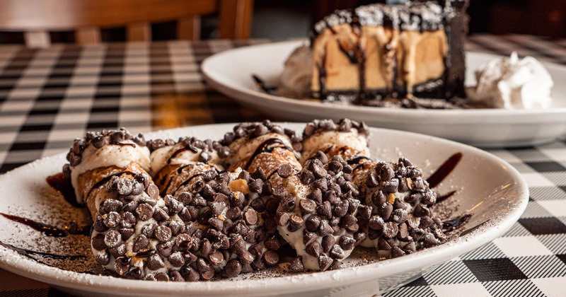 Chocolate chip cannoli