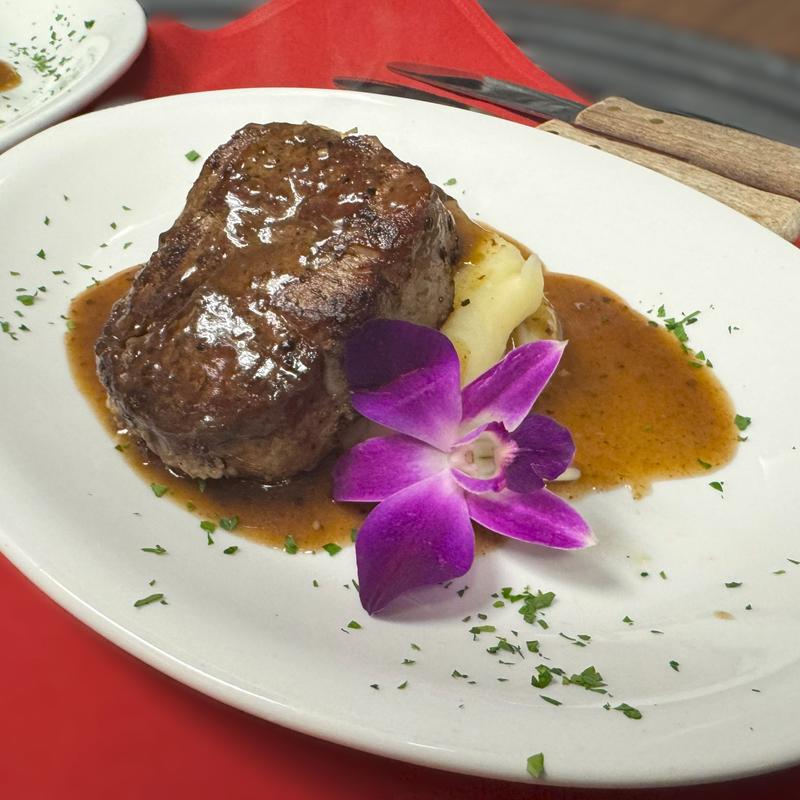 *Grilled Black Angus Tenderloin Fillet Mignon photo