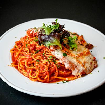 Eggplant Parmesan.