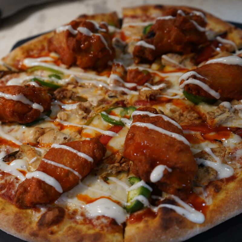 menu item 20 of 31, Socialite Chicken Wing Pizza