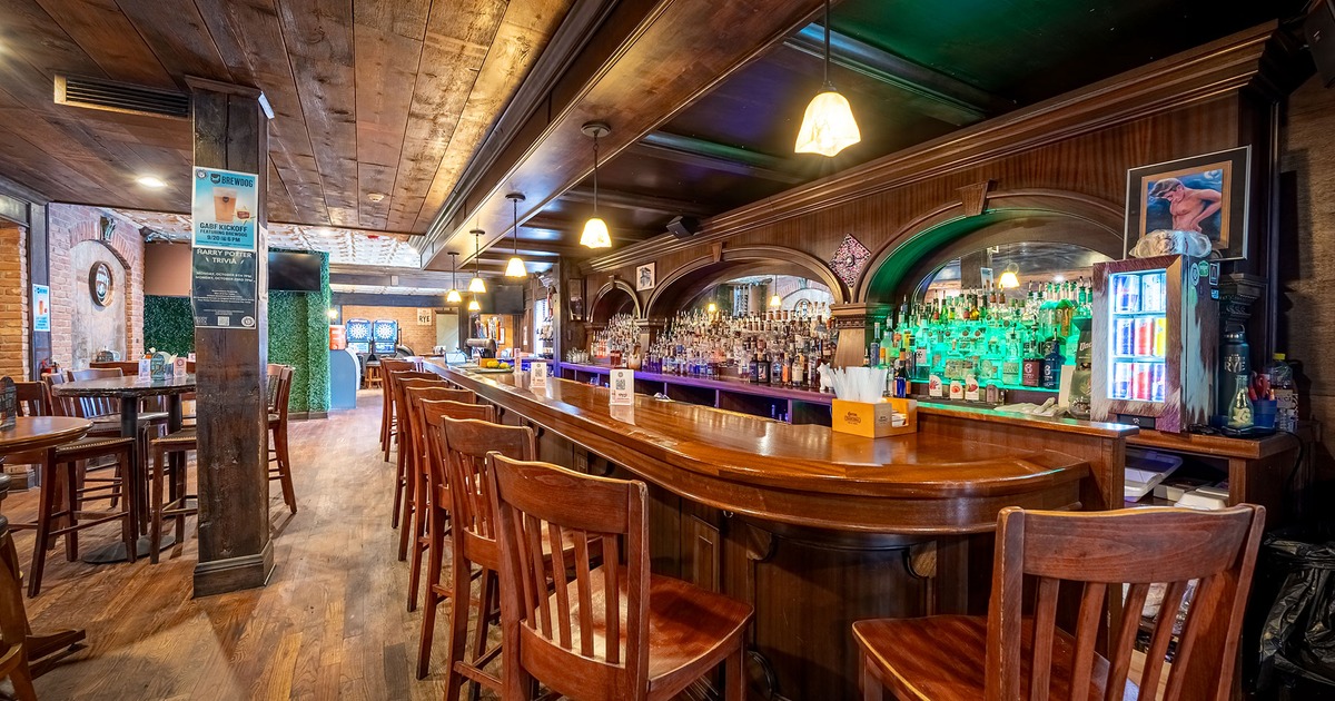 Interior, bar area