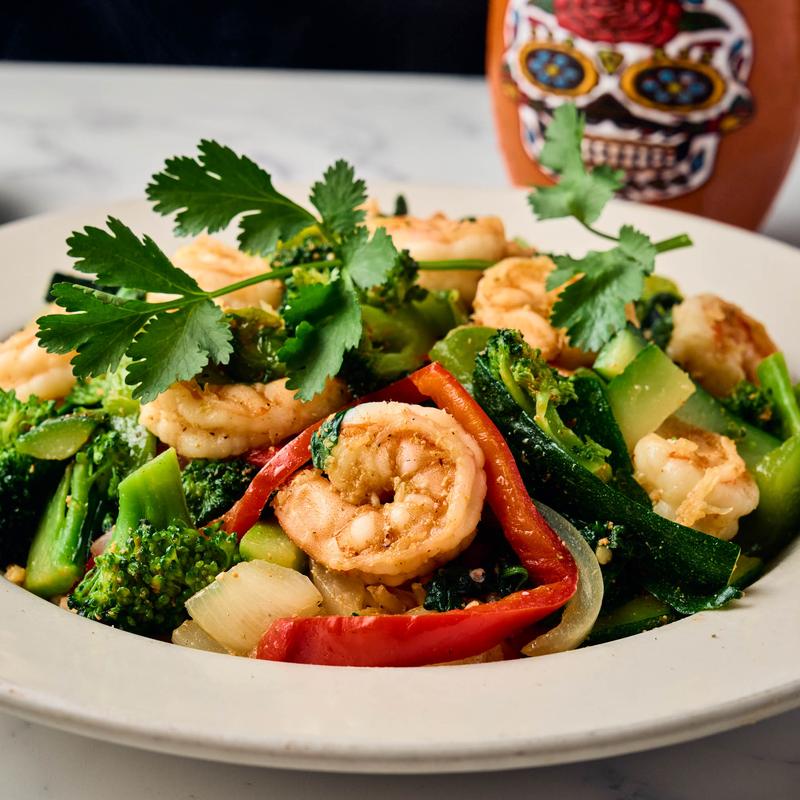 menu item 5 of 8, Arroz con Camarones