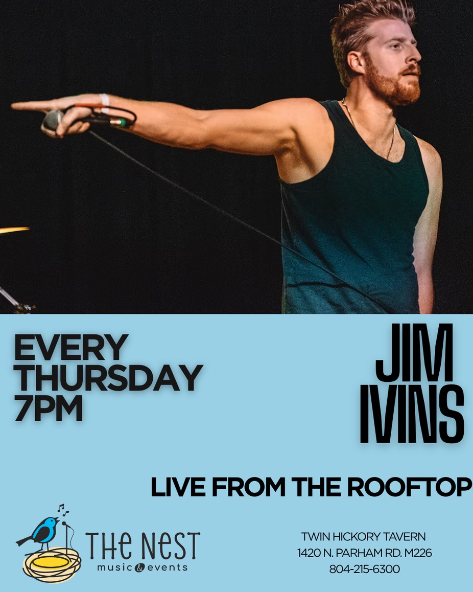 Jim Ivins Live from The Rooftop EVERY THURSDAY NIGHT  event photo