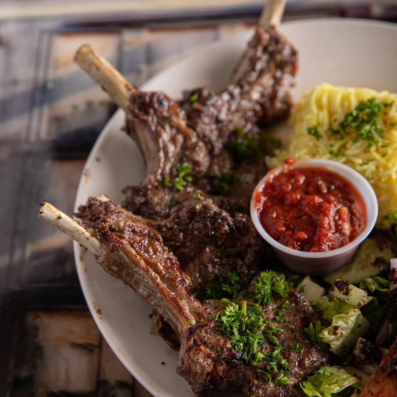 Lamb Chop Plate photo