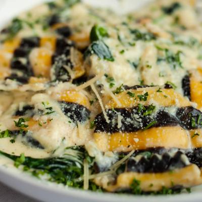 Lobster Stuffed Ravioli.