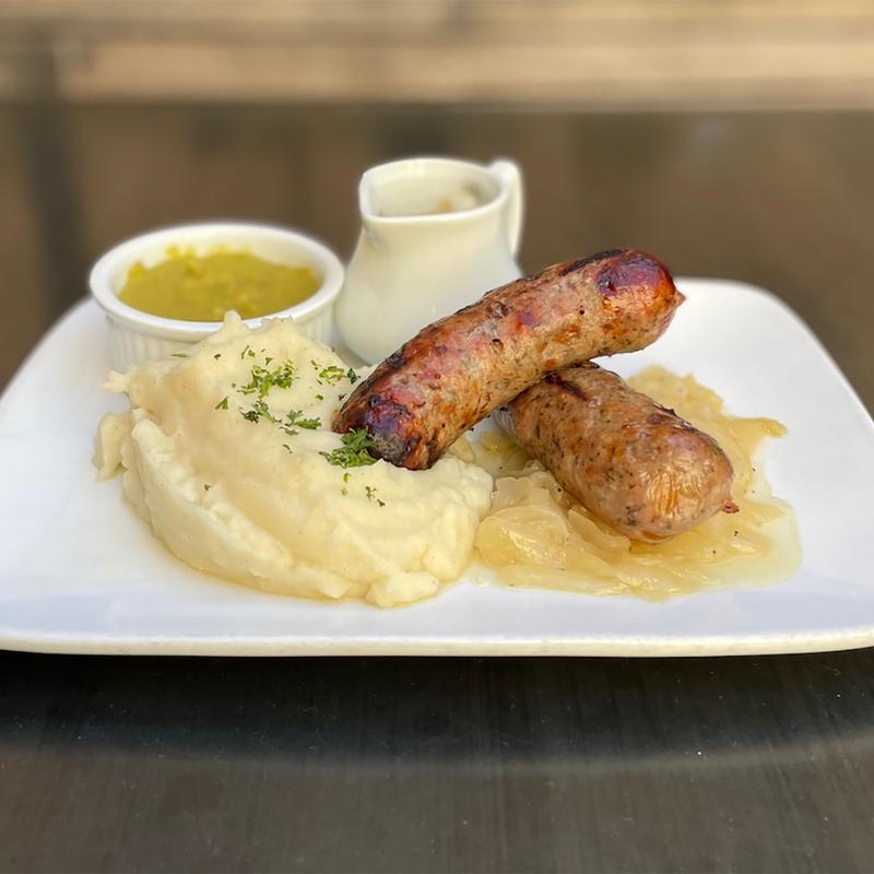 Homemade Bangers & Mash photo
