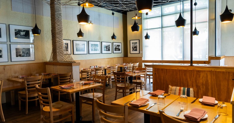 Interior, seating area