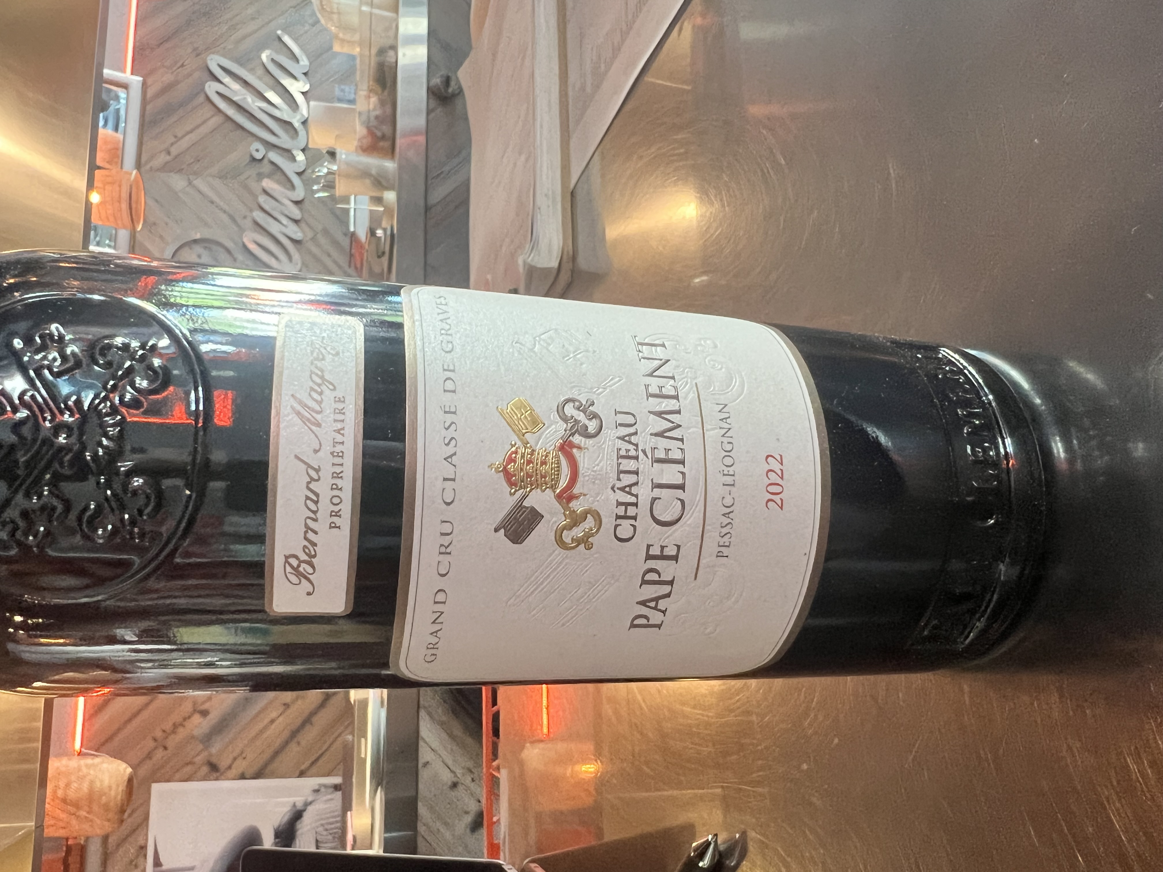 Château Pape Clément, 60% Merlot, 40% Cabernet Sauvignon photo