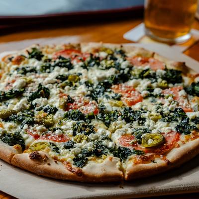 Mediterranean Pizza.