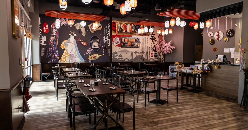 Interior, seating area