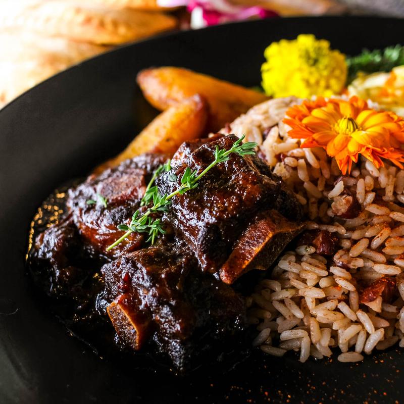 Braised Oxtails & Beans photo