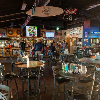 Interior, dining area.