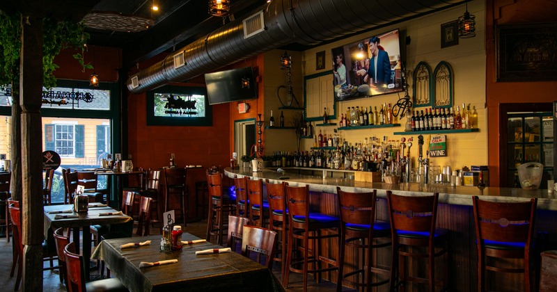 Interior, seating space