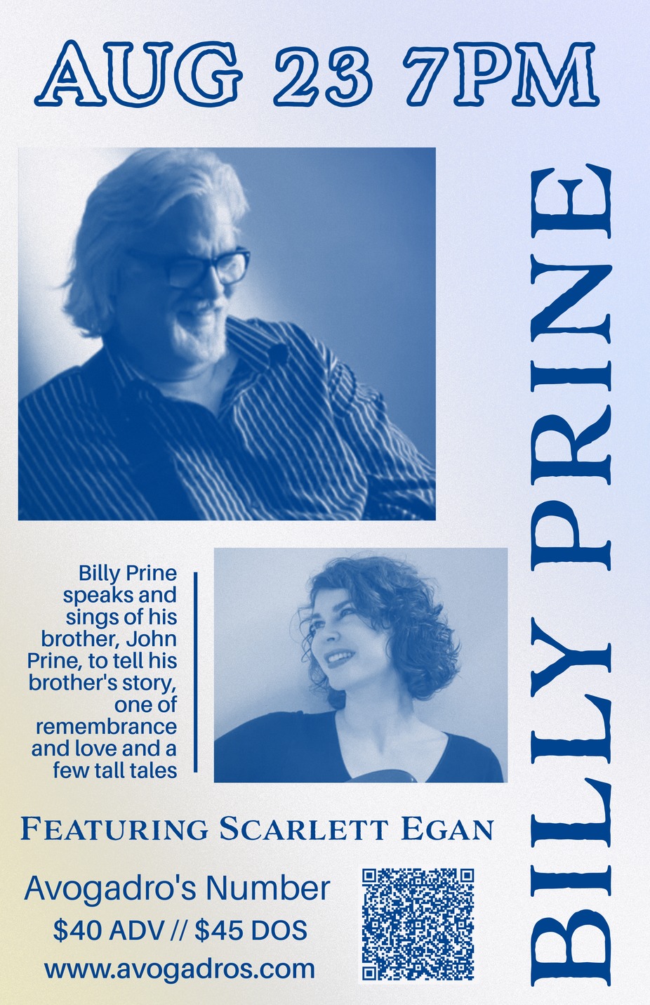 Billy Prine event photo