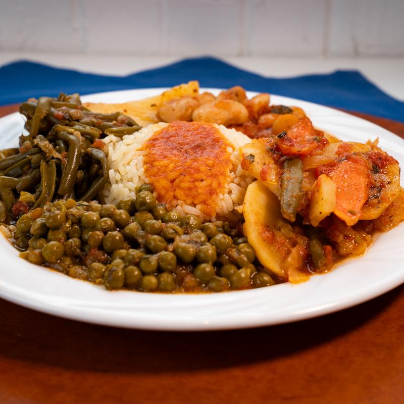 Vegetarian Plate photo