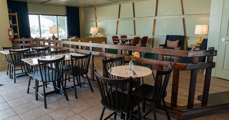 Interior, main dining area