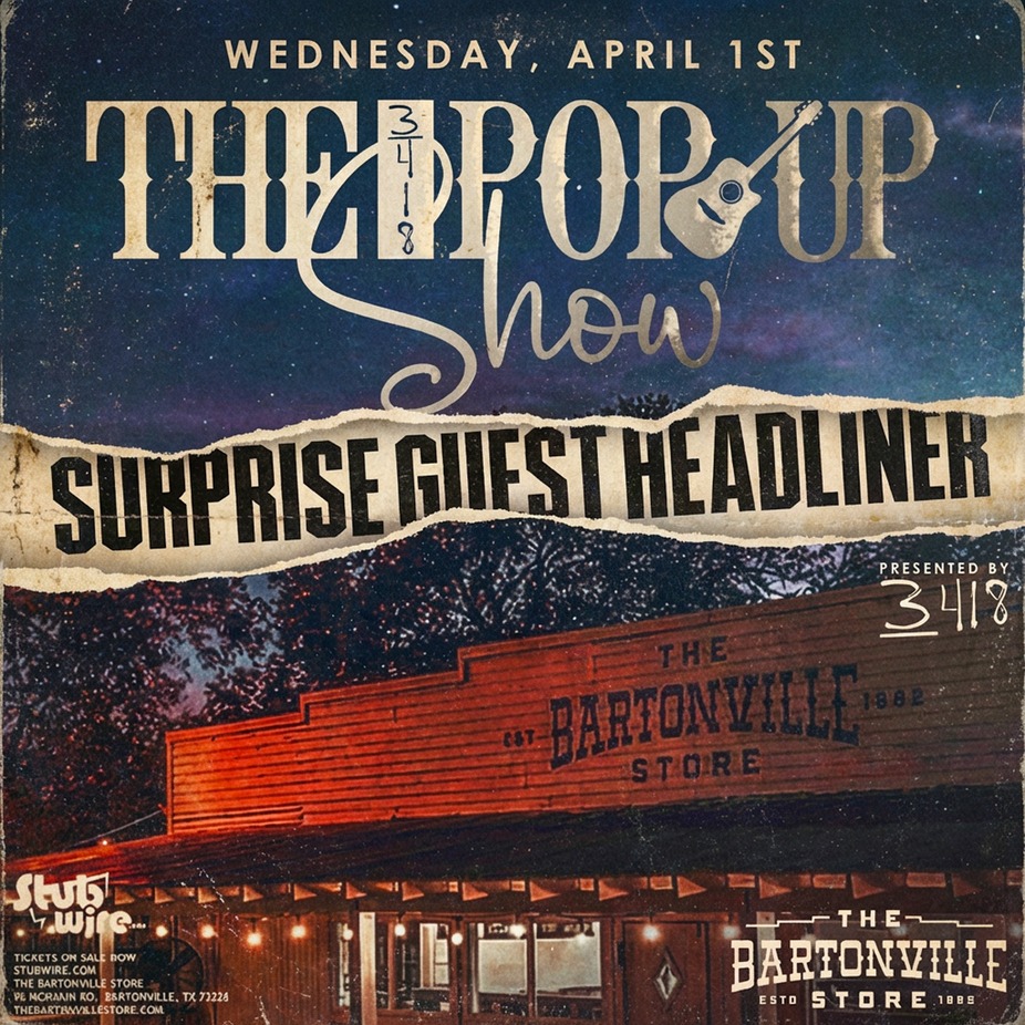 3418 Pop-Up Show w/ Surprise Headliner event photo