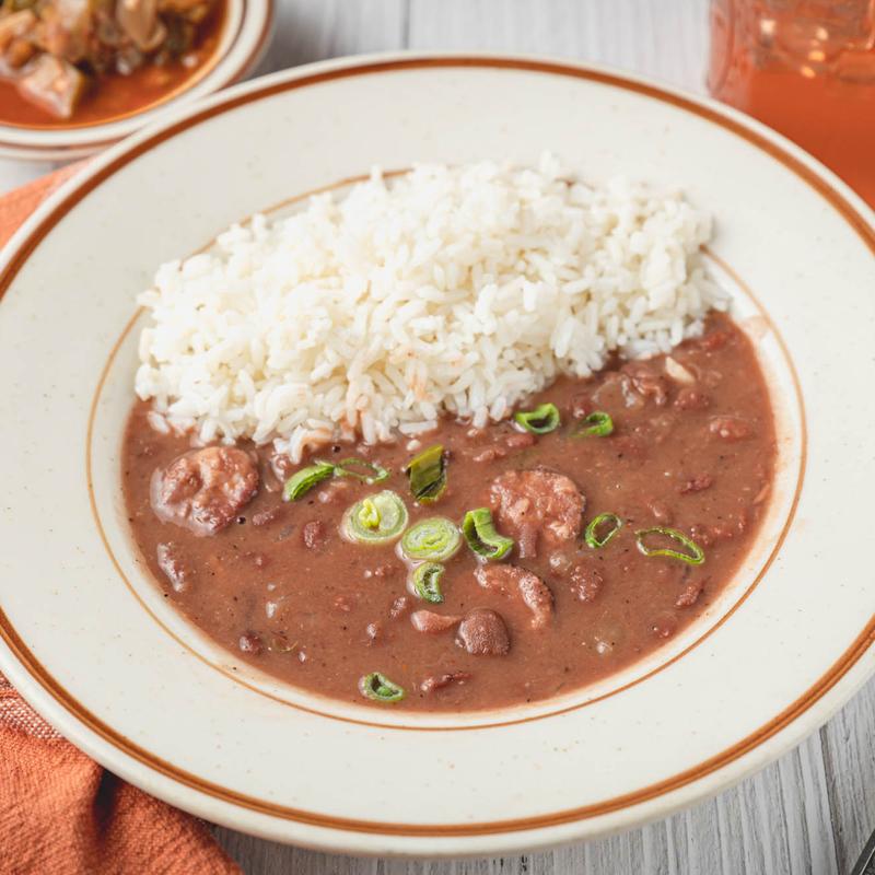 Fried Catfish, Red Beans photo
