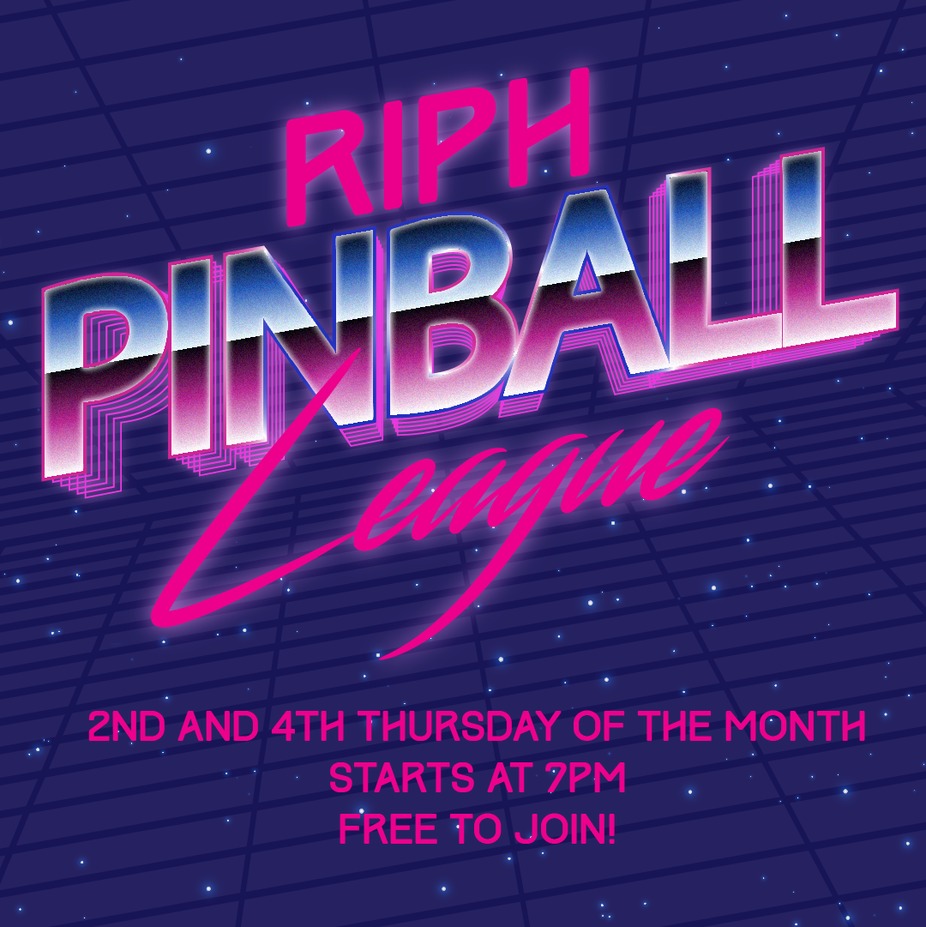 RIPH Pinball League event photo