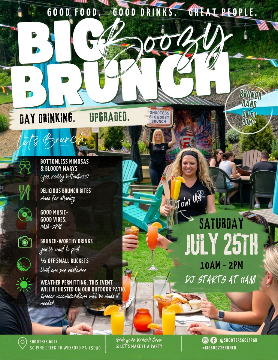 Big Boozy Brunch at Shooters Golf event photo