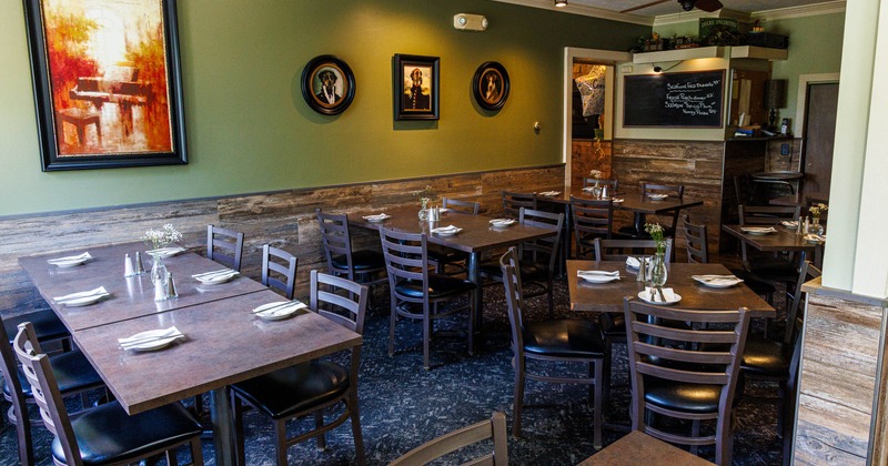 Interior, seating space
